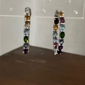 JTV-Artisan inside outside hoop earrings in 9.25 **No longer Available**